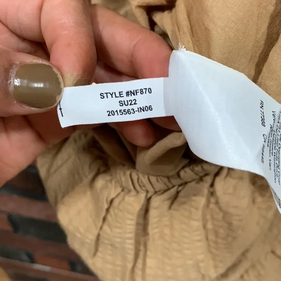 🎊HP🎊Madewell Puff-Sleeve Cutout Dress - Picture 12 of 16